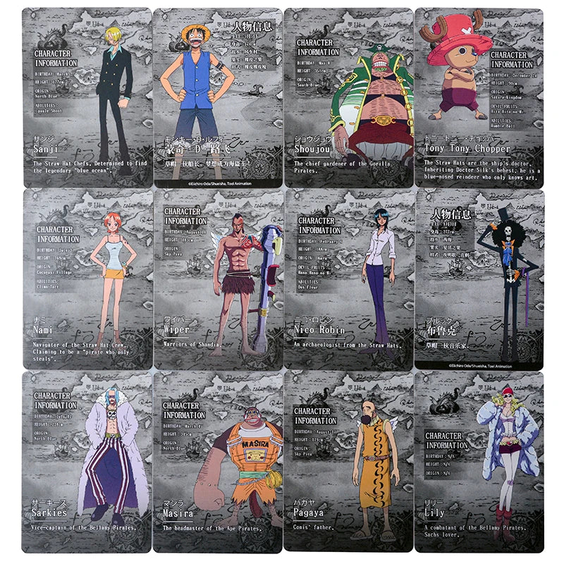 Anime One Piece Card English Version Nami Luffy  SR SSR Rare Trading Collections Card Game Collectibles Battle Child Gift Toy