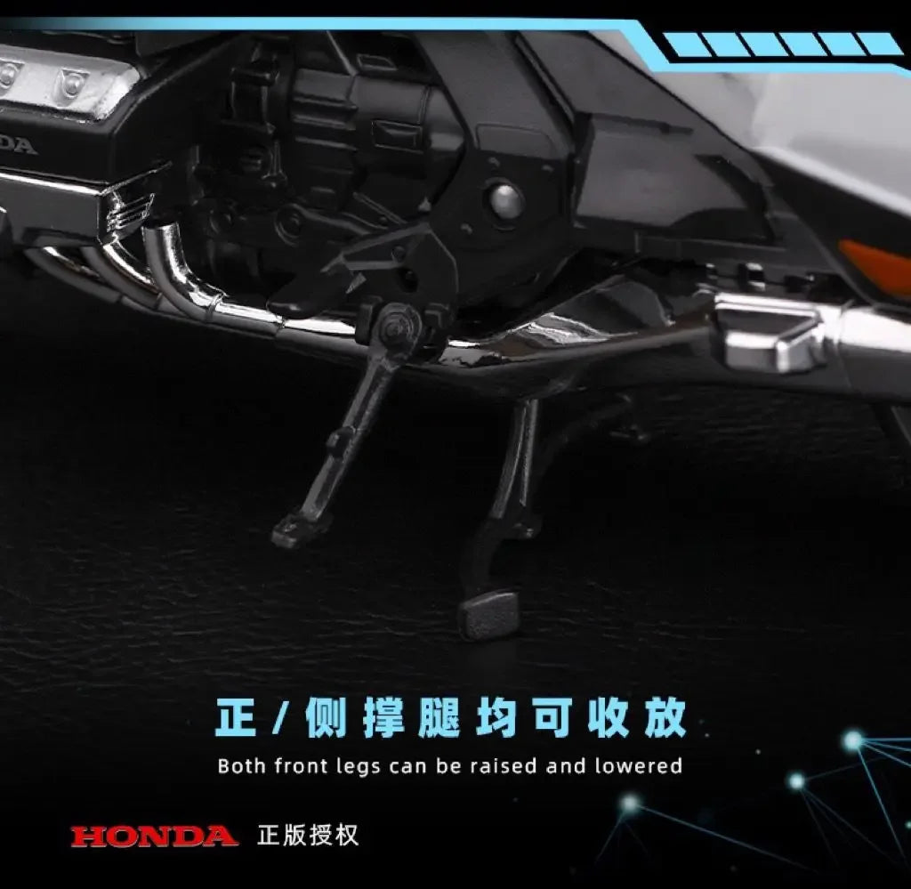WELLY 1:12 2020 Honda Gold Wing Motorcycle Simulation Alloy Model Adult Collection Decoration Gifts Toys for Boys