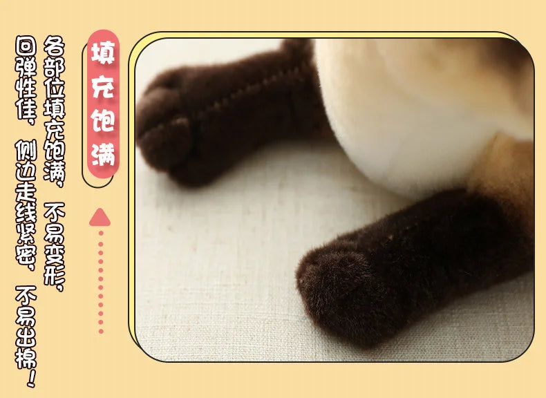 26cm Real-life Cute Plush Cat Doll Soft Stuffed Animal Plush Kitten Toys for Children Cartoon Kids Girl Baby Birthday Gift