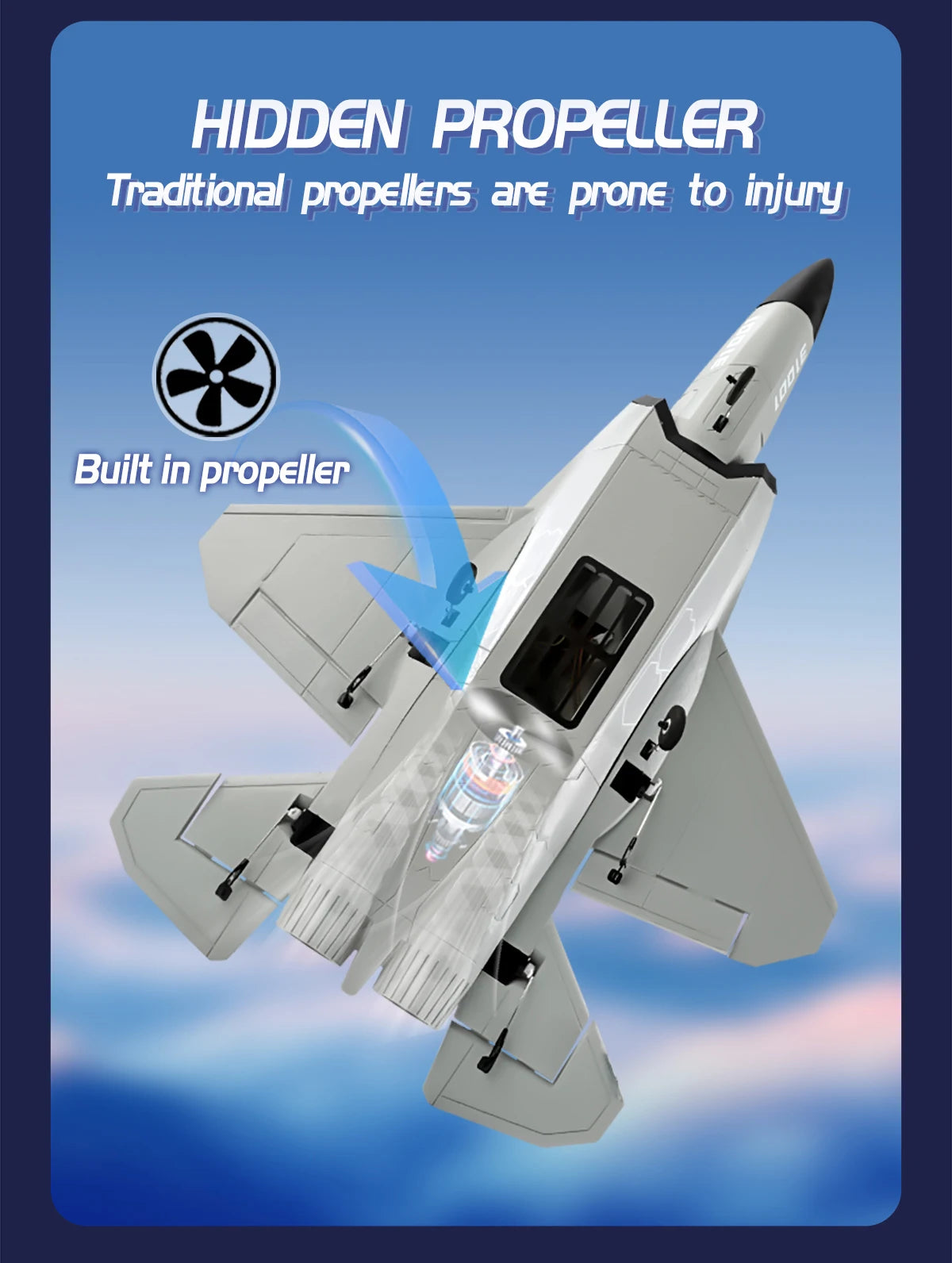4 Channels FX9631 Big Size RC Plane J-35 Fighter Jet Fixed-Wing Airplane Remote Control Aircraft EPP Foam Glider Toys Kids Gifts