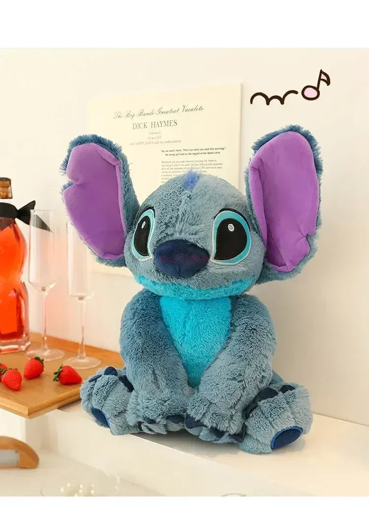 Stitch Disney Giant Size Lilo Plush Stuffed Doll Cartoon Kawaii Animal Couple Sleeping Pillow Softmaterial Toys Children Gifts