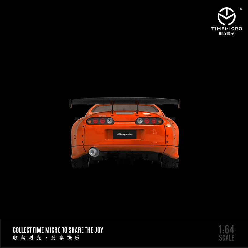 Time Micro 1:64 A80Z Fast and Furious Alloy Diecast Model Car,Alloy Car Model For Collection & Display& Gift