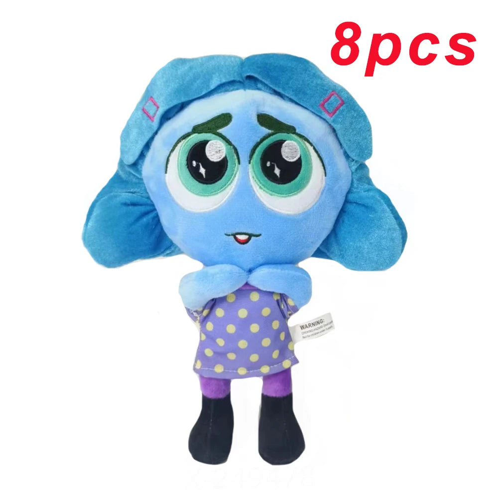 33style Inside Out 2 Plush Dolls Inside Out Plush Toy Cute Cartoon Plushie Doll Stuffed Anime Periphery Toys Kids Birthday Gifts