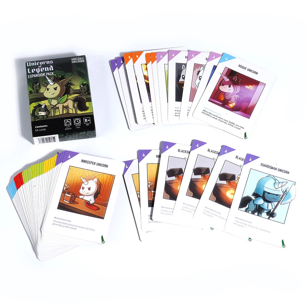 Unstable Unicorns Board English Family Party Expansion Basic Version Of Classic Board Games