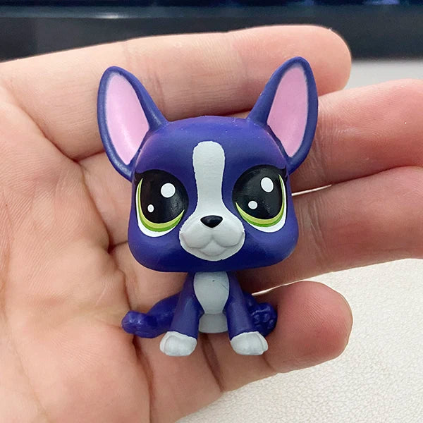 Buy 5 Get 2 Gifts 4-5 cm Loose Old Pet Shop Toys Cat Puppy Kitten Figure Mini Toy Figures Classic Little Pet Toys