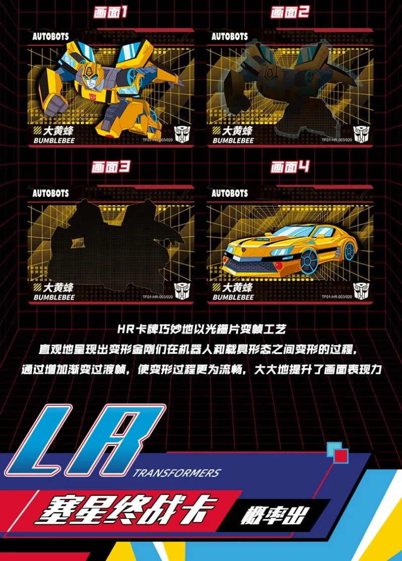 KAYOU Transformers One Card New Optimus Prime  Anime Character Peripheral Cards Limited Edition Card Children Birthday Gifts