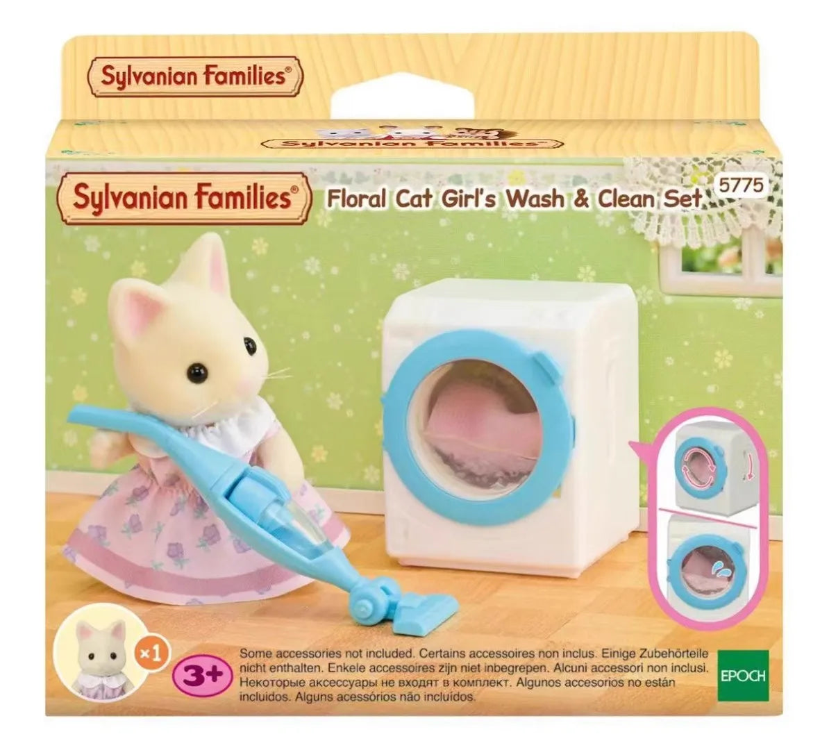 Sylvanian Families Bathtub Shower Set Children'S Play House Toys Furniture Accessories Forest Family Bathtub Set