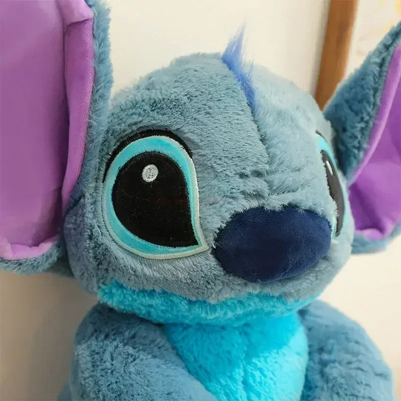 Stitch Disney Giant Size Lilo Plush Stuffed Doll Cartoon Kawaii Animal Couple Sleeping Pillow Softmaterial Toys Children Gifts